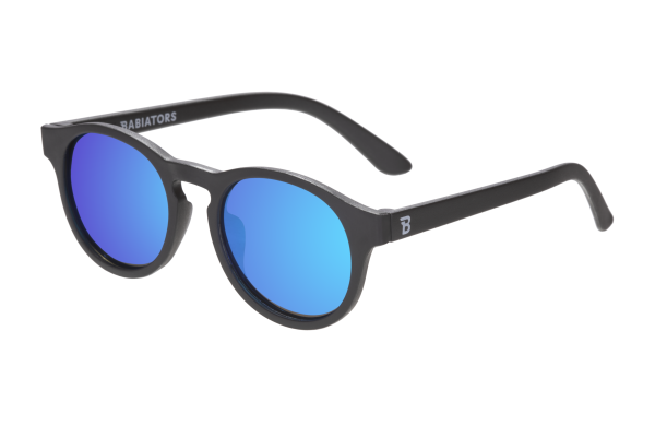 BABIATORS Keyhole Jet Black polarizační zrcadlové sluneční brýle, černé, 3-5 let