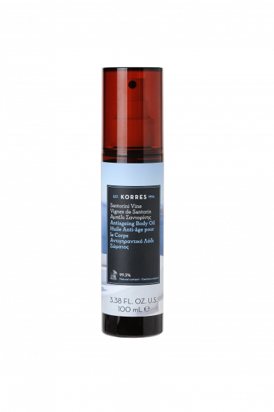 KORRES Body oil Santorini Vine - tělový olej, anti-aging, suchý, 100 ml