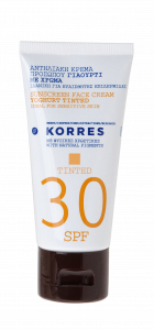KORRES Sunscreen Face Cream Yoghurt Tinted SPF 30, tónovací opalovací krém, 50 ml