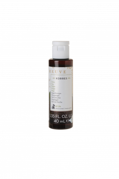 KORRES Little Showergel Fig - sprchový gel s vůní fíku (cestovní balení), 40 ml