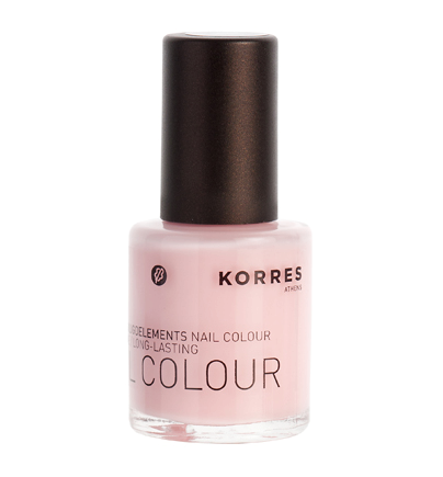KORRES Nail Colour PEONY PINK 04 - pečující lak na nehty odstín 04, 10 ml