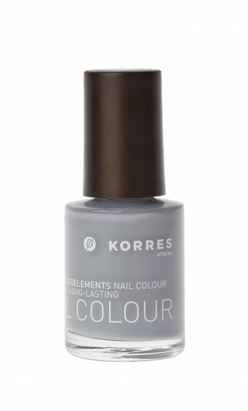 KORRES Nail Colour DREAMY GREY 70 - pečující lak na nehty, 10 ml