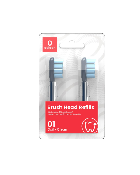 Oclean náhradní hlavice Standard Clean Soft, PW05-X Pro - 2 ks, modré