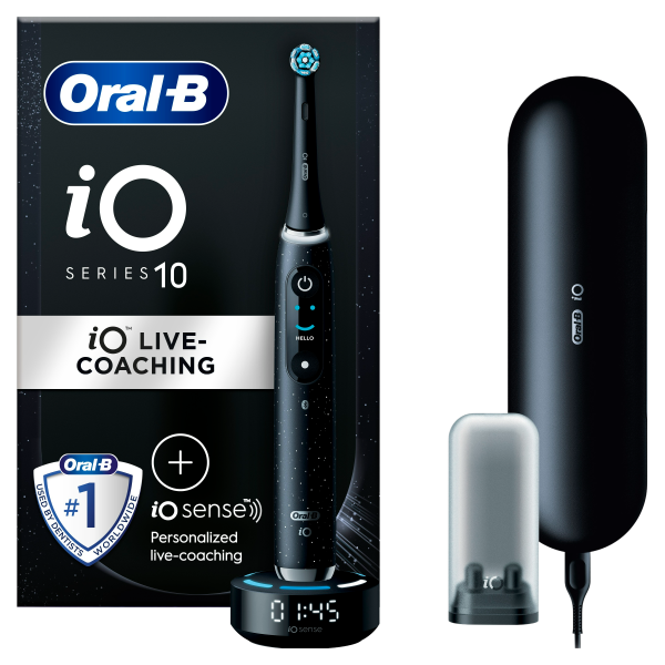 Oral-B iO Series 10 Cosmic Black elektrický zubní kartáček