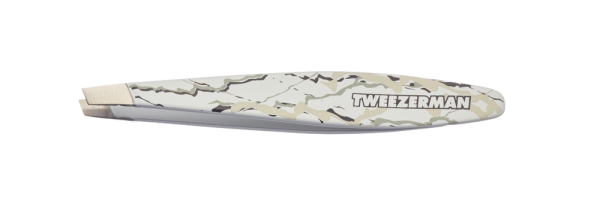 Tweezerman Mini SLANT Marble mramorová pinzeta