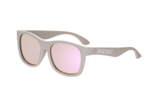 BABIATORS The Hipster polarizační sluneční brýle, pudrové, 3-5 let