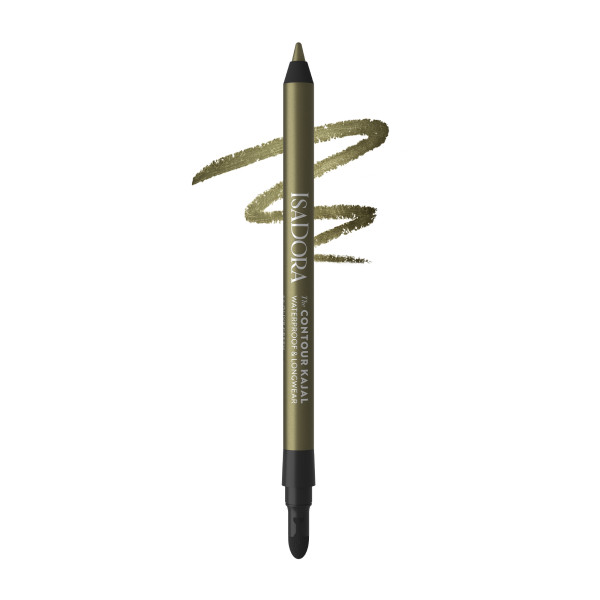 ISADORA Contour Kajal 65 Forest Green, voděodolná kajalová tužka na oči