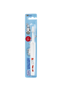 TePe Kids x-soft, dětský zubní kartáček s Bobem a Bobkem