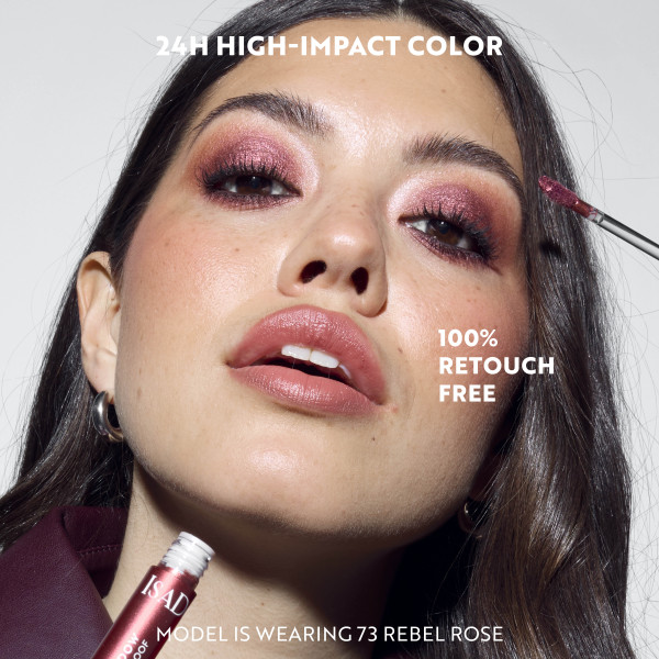 ISADORA The 24H Gleam Liquid Eyeshadow 71 Cool Bronze, tekuté oční stíny