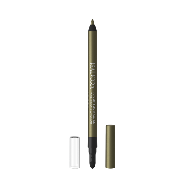 ISADORA Contour Kajal 65 Forest Green, voděodolná kajalová tužka na oči