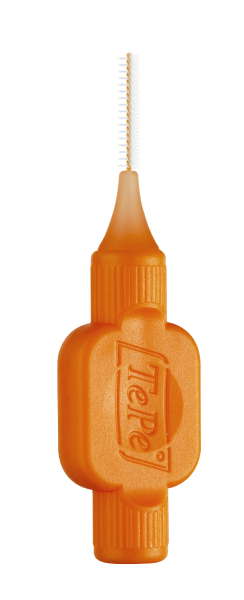 TePe Original mezizubní kartáčky z bioplastu 0,45 mm, oranžové, 25 ks