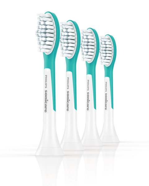 Philips Sonicare for Kids Standard HX6044/33 Standardní velikost hlavice sonického kartáčku pro děti od 7 let, 4 ks