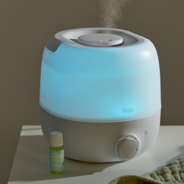 Frida Baby Humidifier 2.0, zvlhčovač vzduchu, difuzér a noční světlo 3v1