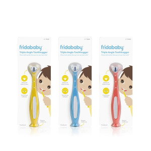 Frida Baby Tooth Hugger 3D zubní kartáček, růžový