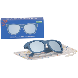 BABIATORS Navigator Midnight Blue, polarizační zrcadlové sluneční brýle, 0-2 roky