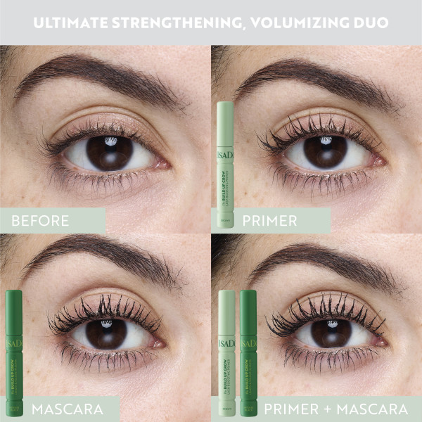 ISADORA The Build Up Grow Lash Boosting Primer, posilující báze pod řasenku 02 Brown