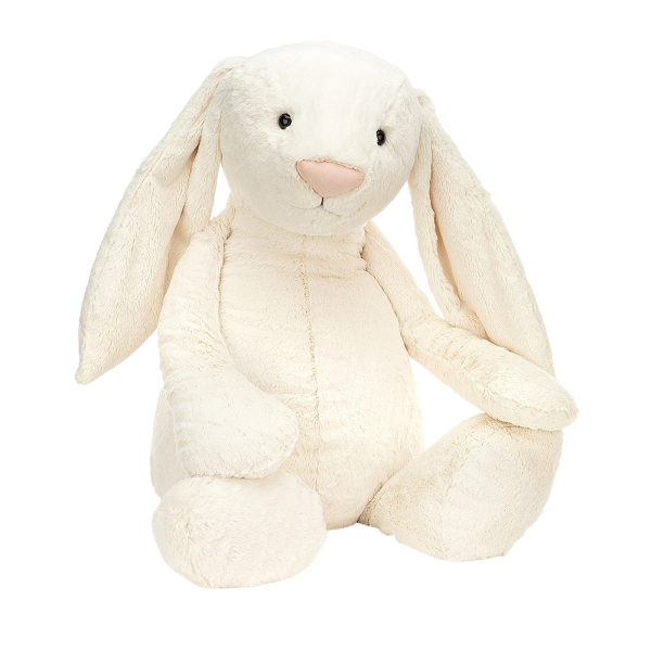 Jellycat Plyšová hračka - velký krémový králík 108 cm