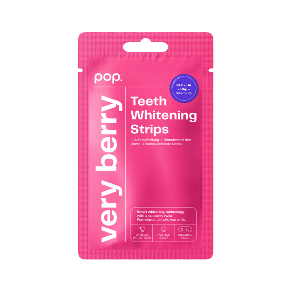 Pop VZOREK Very Berry Teeth Whitening Strips 7x2 ks