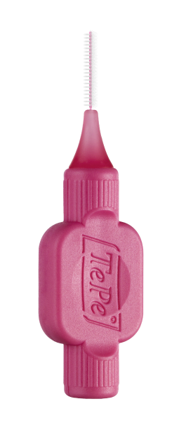 TePe Original mezizubní kartáčky z bioplastu 0,4 mm, růžové, 6 ks, krabička