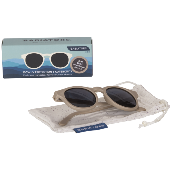 BABIATORS Eco Collection Keyhole Soft Sand, sluneční brýle pískové, 3-5 let