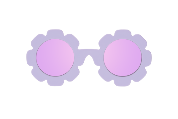 BABIATORS Polarized Flowers Irresistible Iris, polarizační sluneční brýle fialové, 0-2 roky