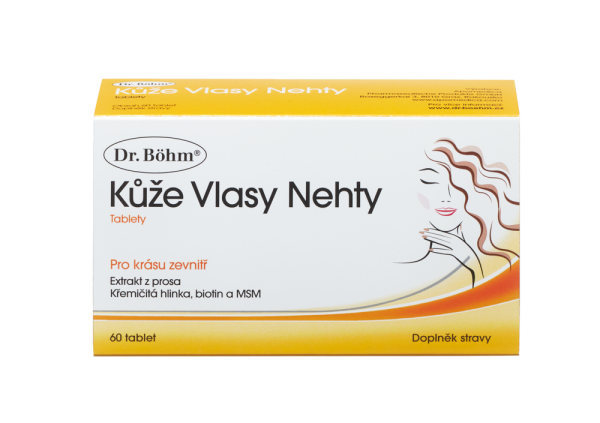 Dr. Böhm Kůže, vlasy, nehty, 60 tablet