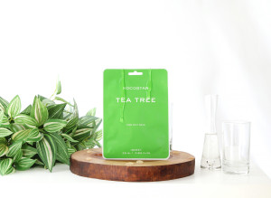 Kocostar Tea Tree Sheet Mask Čisticí pleťová maska proti nedokonalostem, 1 ks