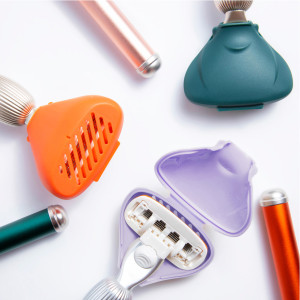 FLER cestovní pouzdro na holicí strojek v barvě Lilac