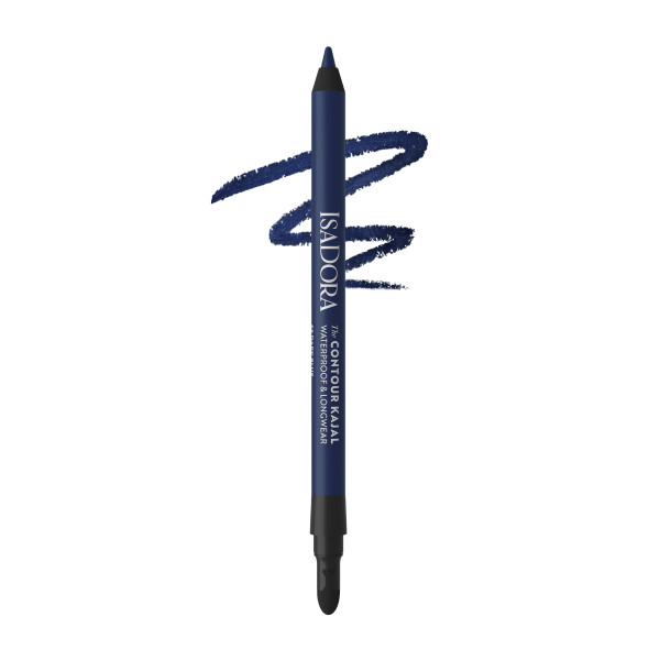 ISADORA Contour Kajal 66 Dark Blue, voděodolná kajalová tužka na oči
