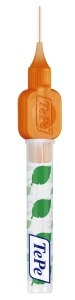 TePe Original mezizubní kartáčky z bioplastu 0,45 mm, oranžové, 6 ks, krabička