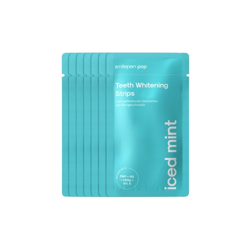 Pop Iced Mint Teeth Whitening Strips, bělicí pásky na zuby (7x2 ks)