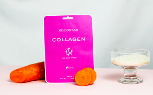 Kocostar Collagen Sheet Mask Vyživující pleťová maska s anti-aging efektem, 1 ks