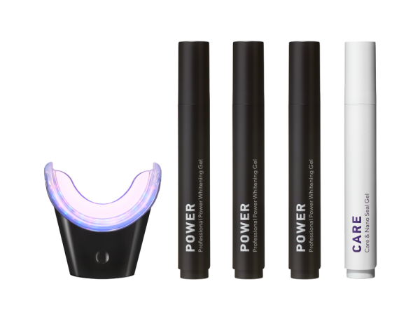 Smilepen Power Whitening Kit & Care, 7denní kúra pro intenzivní bělení zubů s bezdrátovým LED akcelerátorem