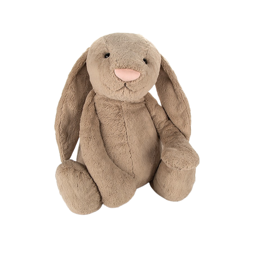 Jellycat Plyšová hračka - středně velký béžový králík 67 cm