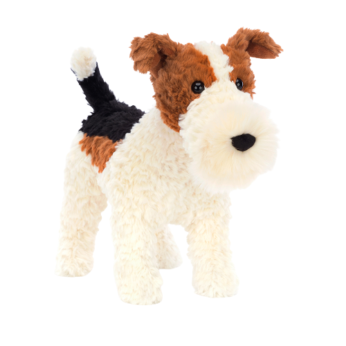 Jellycat Plyšová hračka - Pes Fox Terrier Hector 23 cm