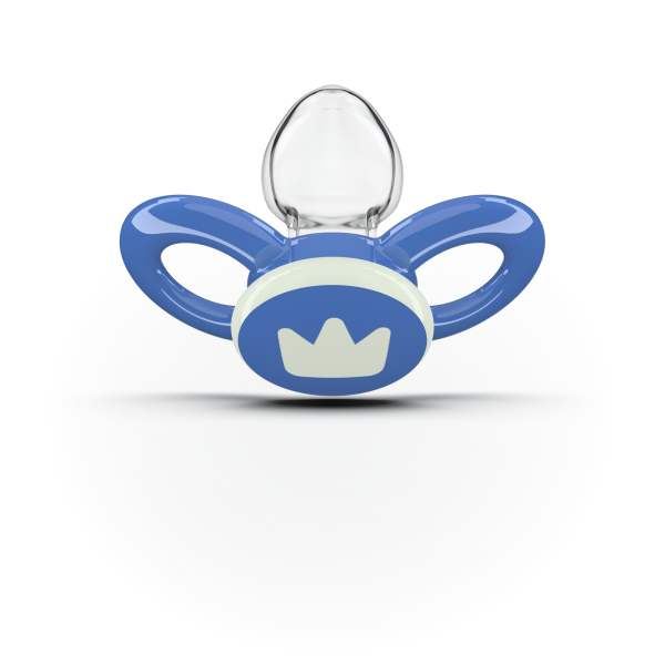 Dentistar ortodontické dudlíky od 14 měsíců věku, modré