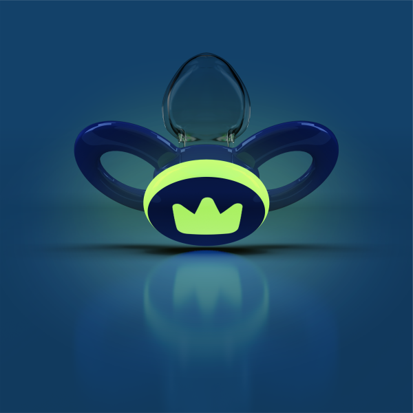 Dentistar ortodontické dudlíky od 14 měsíců věku, modré