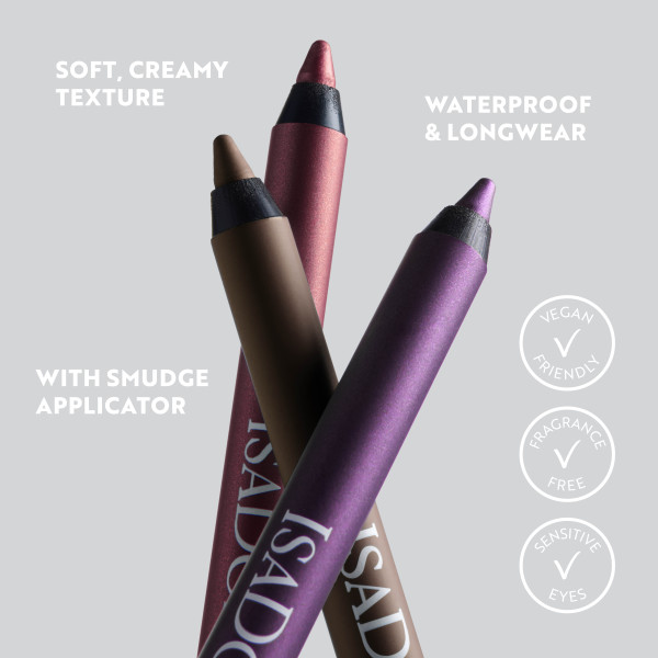 ISADORA Contour Kajal 60 Intense Black, voděodolná kajalová tužka na oči
