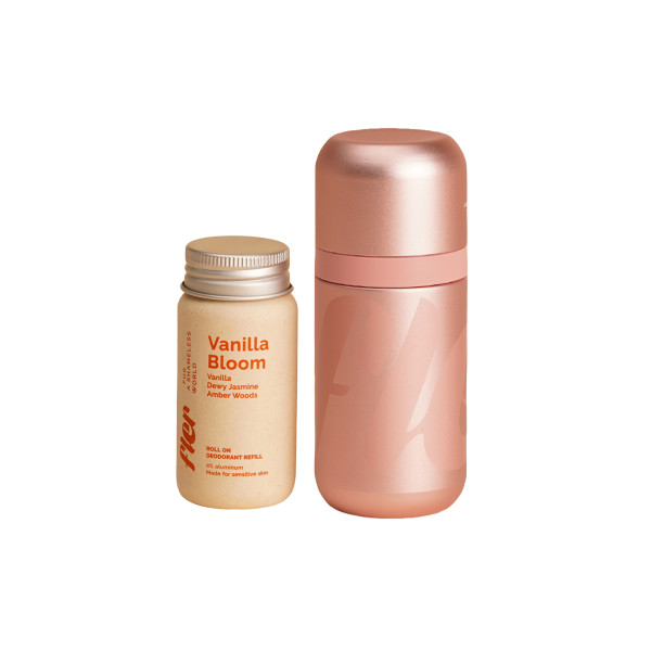 FLER Vanilla Bloom refill, náhradní náplň do roll-on deodorantu, 50 ml