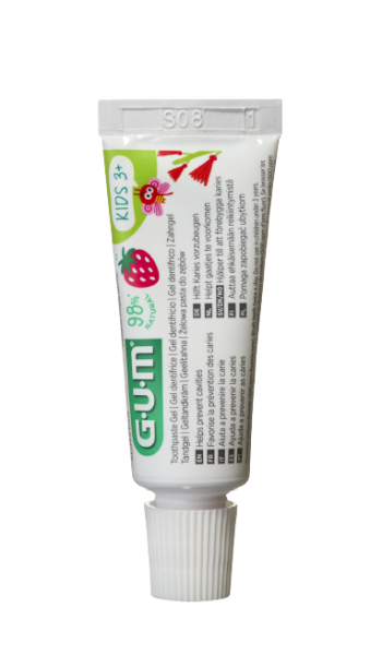 GUM Kids dětská zubní pasta pro předškoláky (3-6 let), cestovní balení, 12 ml