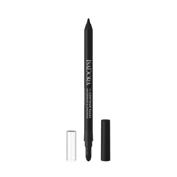 ISADORA Contour Kajal 60 Intense Black, voděodolná kajalová tužka na oči
