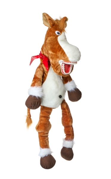 Dino plush edukativní pomůcka, koník