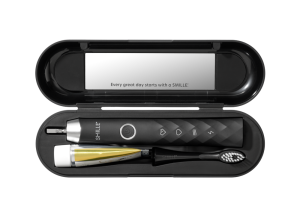 SMILLE Sonic Brush - Prémiový sonický kartáček s kónickými vlákny SANGI, černý