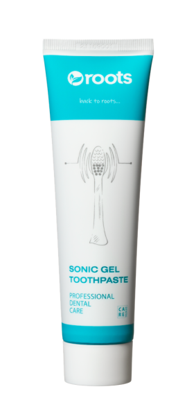 Roots Sonic Gel, zubní gel pro sonické kartáčky s betaglukanem, 100 ml