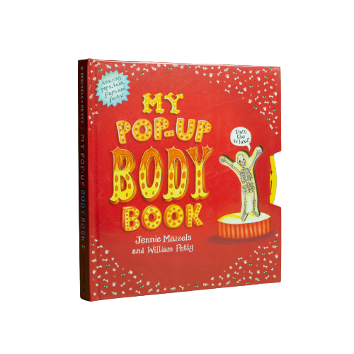 Mé tělo, vzdělávací kniha pro děti od 3 let, pop-up 3D, v angličtině