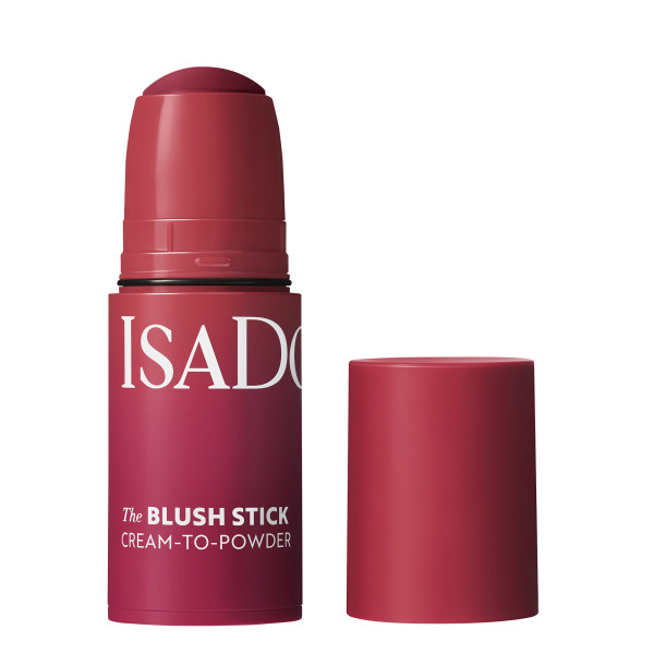 ISADORA The Blush Stick 62 True Raspberry, krémová tvářenka s matným finišem