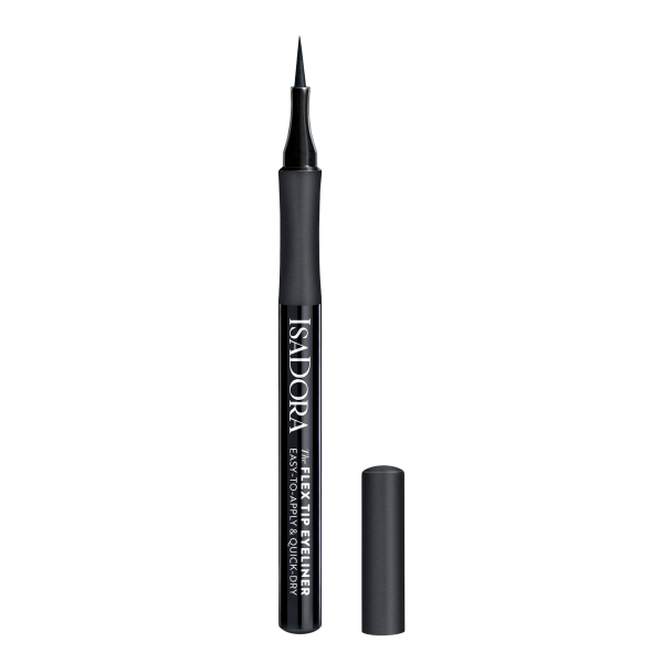 ISADORA Flex Tip Eyeliner 81 Matt Black, oční linky s matným finišem