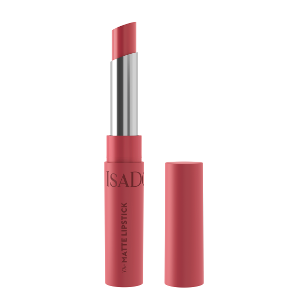 ISADORA The Matte Lipstick 13 Fierce Coral, hydratační matná rtěnka