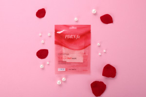 Kocostar Hydrogel Melt Mask PDRN, Pleťová maska s polynukleotidy PDRN a růžovou vodou, 1 ks