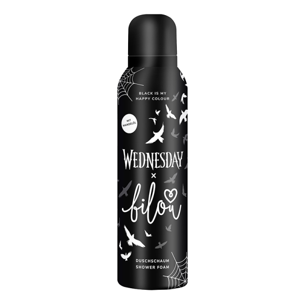 Bilou x Wednesday Sprchová pěna Black Is My Happy Colour, 200 ml
